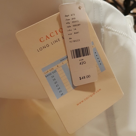 SOLD Cacique Longline Strapless/Multiway Bra - 42G - Picture 8 of 8